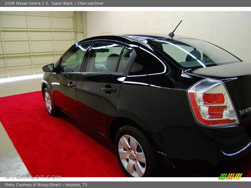 Super Black / Charcoal/Steel 2008 Nissan Sentra 2.0
