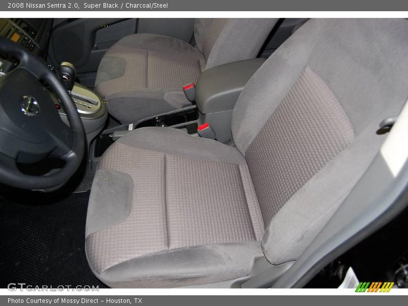 Super Black / Charcoal/Steel 2008 Nissan Sentra 2.0