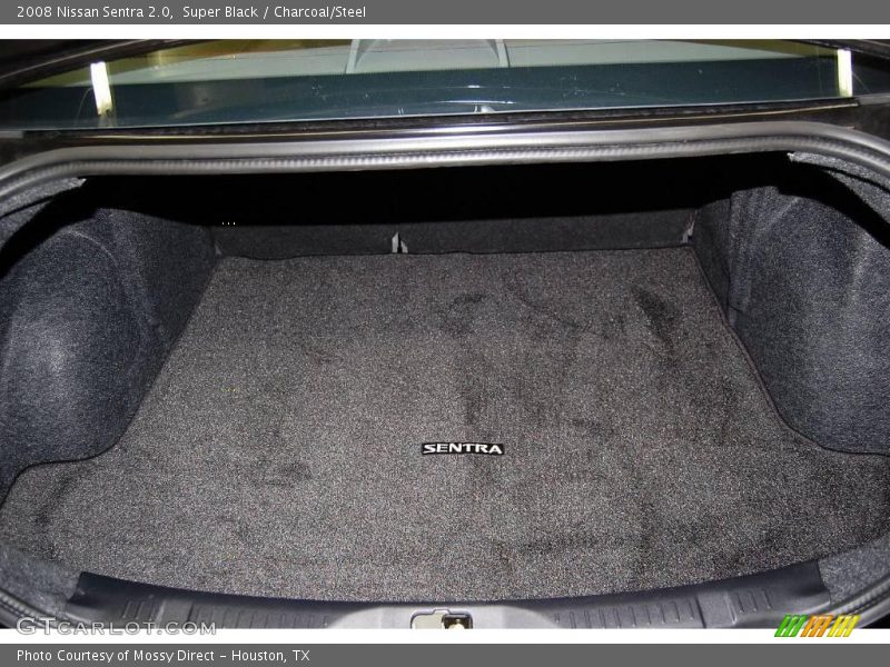 Super Black / Charcoal/Steel 2008 Nissan Sentra 2.0