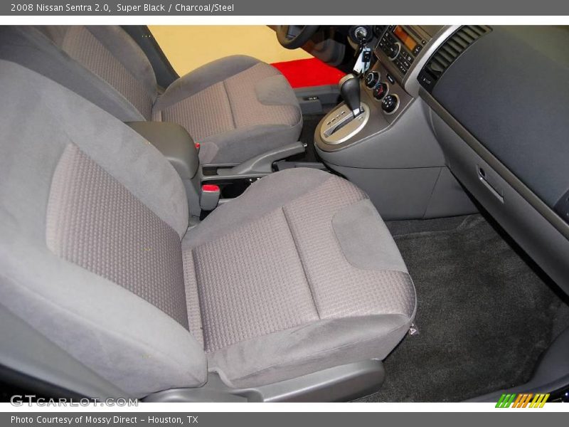 Super Black / Charcoal/Steel 2008 Nissan Sentra 2.0