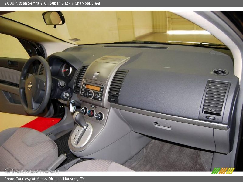 Super Black / Charcoal/Steel 2008 Nissan Sentra 2.0