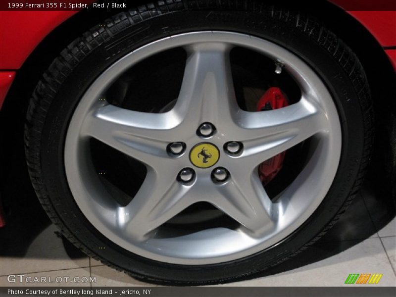 Red / Black 1999 Ferrari 355 F1 Spider
