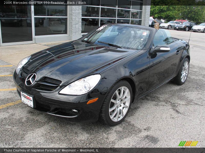 Black / Black 2006 Mercedes-Benz SLK 350 Roadster
