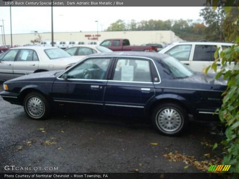 Dark Adriatic Blue Metallic / Blue 1995 Buick Century Special Sedan