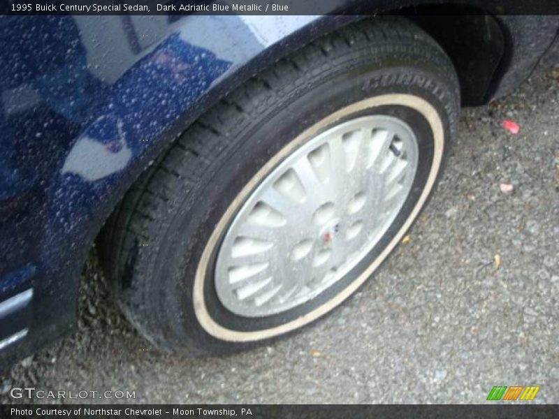 Dark Adriatic Blue Metallic / Blue 1995 Buick Century Special Sedan