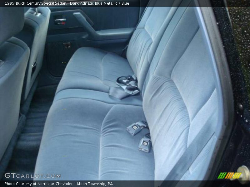 Dark Adriatic Blue Metallic / Blue 1995 Buick Century Special Sedan