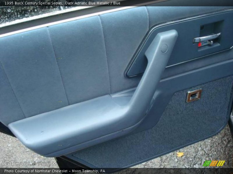 Dark Adriatic Blue Metallic / Blue 1995 Buick Century Special Sedan