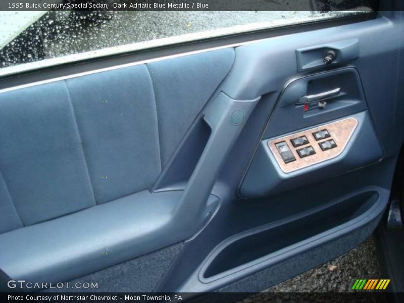 Dark Adriatic Blue Metallic / Blue 1995 Buick Century Special Sedan