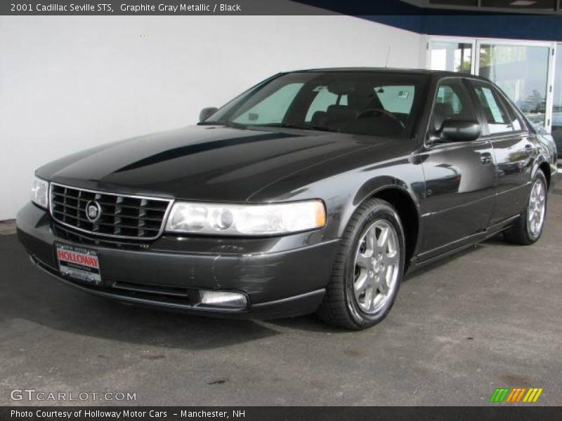 Graphite Gray Metallic / Black 2001 Cadillac Seville STS