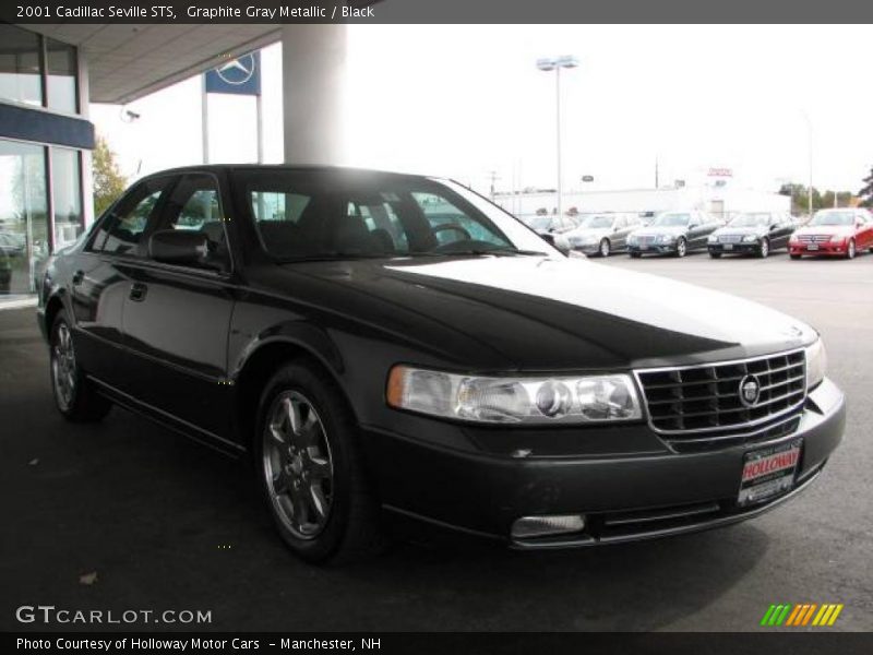 Graphite Gray Metallic / Black 2001 Cadillac Seville STS