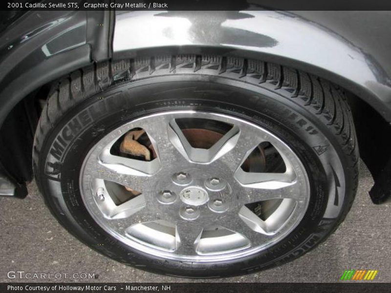 Graphite Gray Metallic / Black 2001 Cadillac Seville STS