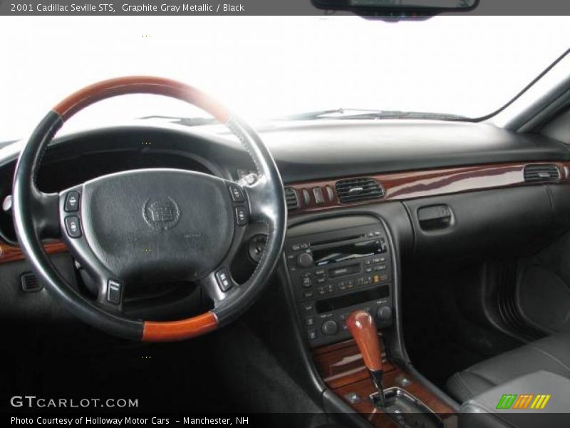 Graphite Gray Metallic / Black 2001 Cadillac Seville STS