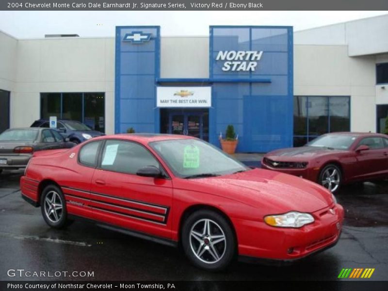 Victory Red / Ebony Black 2004 Chevrolet Monte Carlo Dale Earnhardt Jr. Signature Series