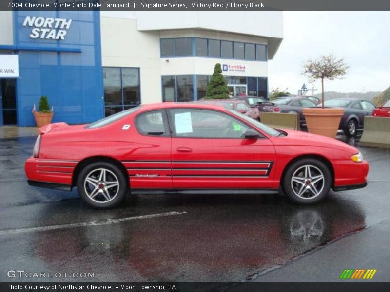 Victory Red / Ebony Black 2004 Chevrolet Monte Carlo Dale Earnhardt Jr. Signature Series