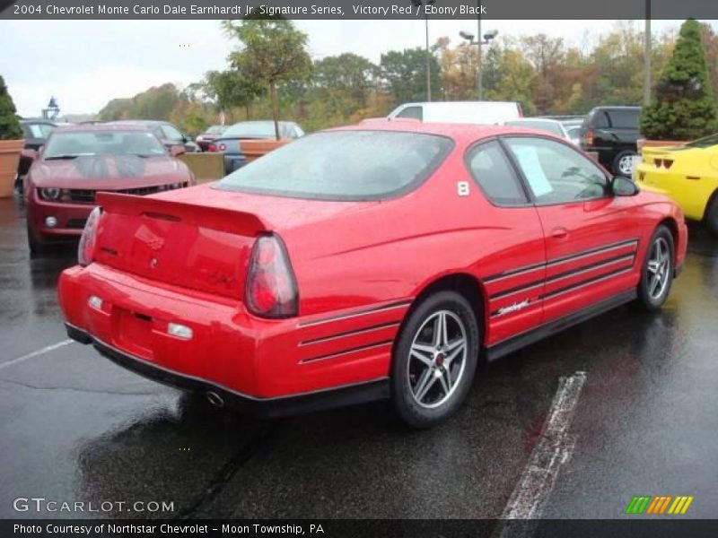Victory Red / Ebony Black 2004 Chevrolet Monte Carlo Dale Earnhardt Jr. Signature Series