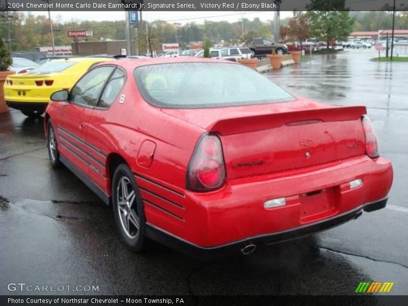 Victory Red / Ebony Black 2004 Chevrolet Monte Carlo Dale Earnhardt Jr. Signature Series