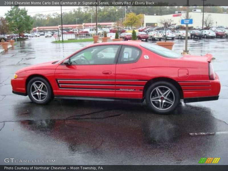 Victory Red / Ebony Black 2004 Chevrolet Monte Carlo Dale Earnhardt Jr. Signature Series