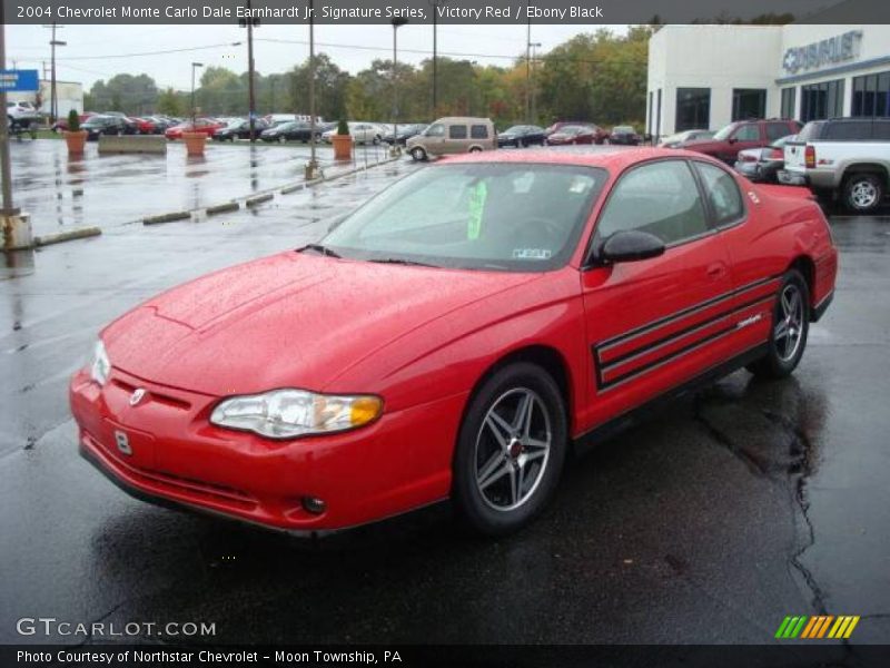 Victory Red / Ebony Black 2004 Chevrolet Monte Carlo Dale Earnhardt Jr. Signature Series