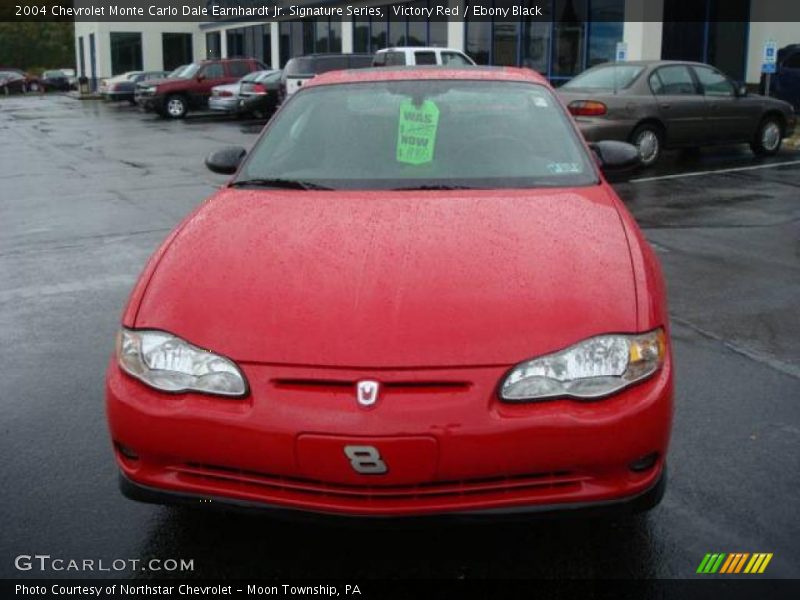 Victory Red / Ebony Black 2004 Chevrolet Monte Carlo Dale Earnhardt Jr. Signature Series