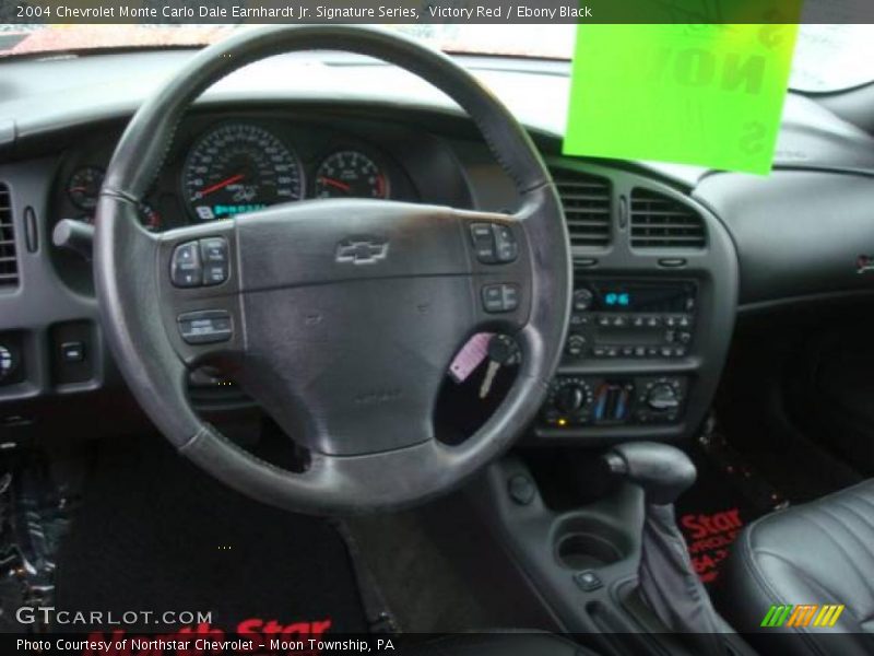 Victory Red / Ebony Black 2004 Chevrolet Monte Carlo Dale Earnhardt Jr. Signature Series