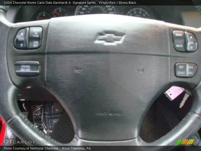 Victory Red / Ebony Black 2004 Chevrolet Monte Carlo Dale Earnhardt Jr. Signature Series