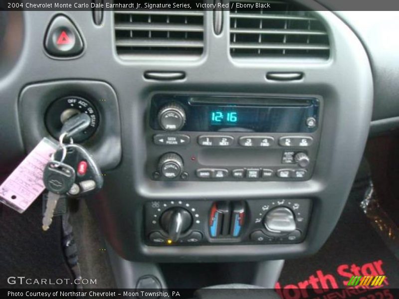 Victory Red / Ebony Black 2004 Chevrolet Monte Carlo Dale Earnhardt Jr. Signature Series