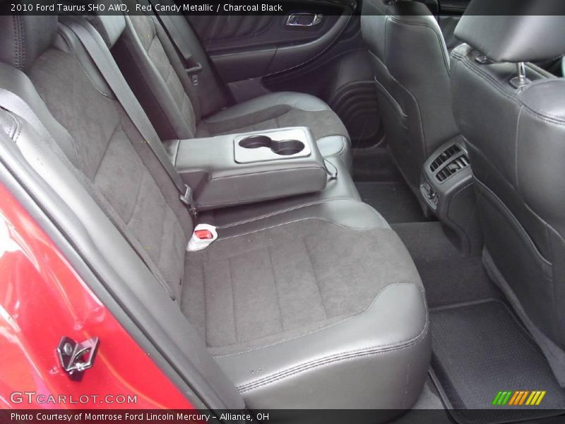 Red Candy Metallic / Charcoal Black 2010 Ford Taurus SHO AWD