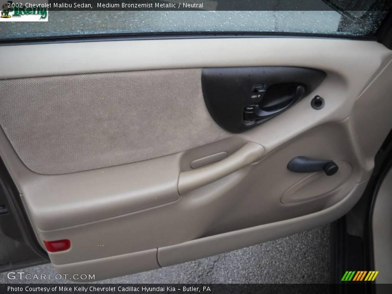 Medium Bronzemist Metallic / Neutral 2002 Chevrolet Malibu Sedan