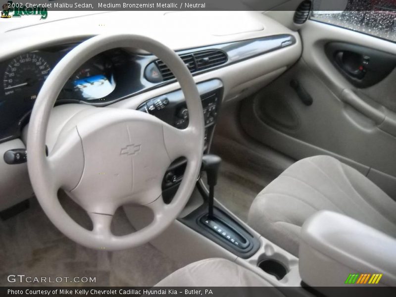 Medium Bronzemist Metallic / Neutral 2002 Chevrolet Malibu Sedan