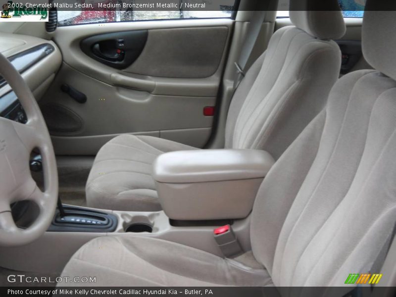 Medium Bronzemist Metallic / Neutral 2002 Chevrolet Malibu Sedan