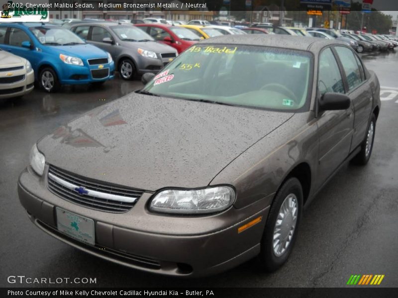 Medium Bronzemist Metallic / Neutral 2002 Chevrolet Malibu Sedan