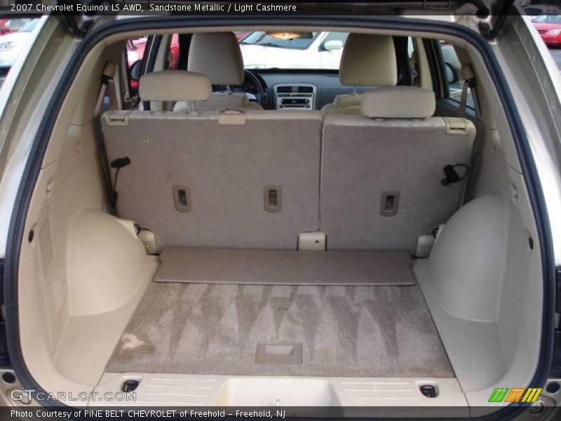 Sandstone Metallic / Light Cashmere 2007 Chevrolet Equinox LS AWD
