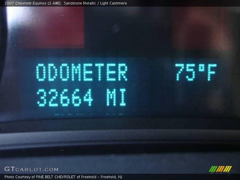 Sandstone Metallic / Light Cashmere 2007 Chevrolet Equinox LS AWD