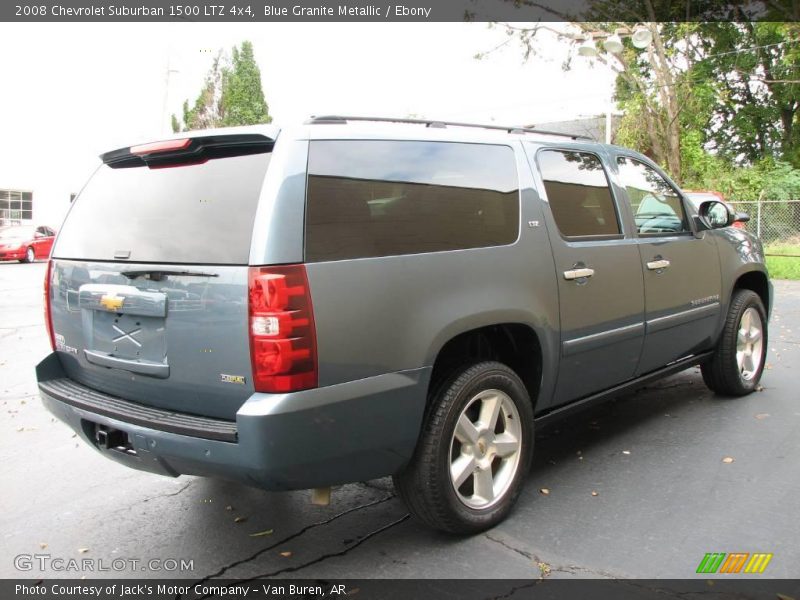 Blue Granite Metallic / Ebony 2008 Chevrolet Suburban 1500 LTZ 4x4