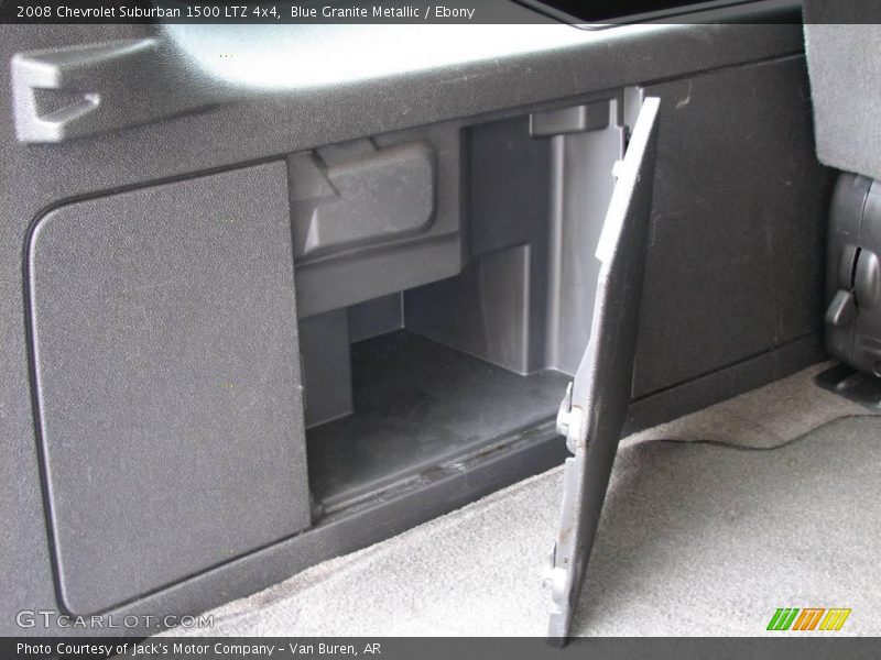 Blue Granite Metallic / Ebony 2008 Chevrolet Suburban 1500 LTZ 4x4