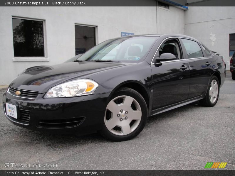 Black / Ebony Black 2008 Chevrolet Impala LT