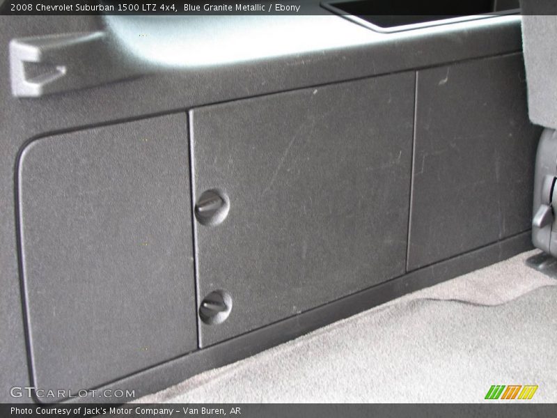 Blue Granite Metallic / Ebony 2008 Chevrolet Suburban 1500 LTZ 4x4