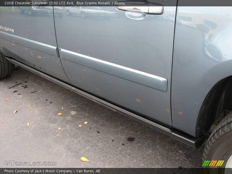 Blue Granite Metallic / Ebony 2008 Chevrolet Suburban 1500 LTZ 4x4