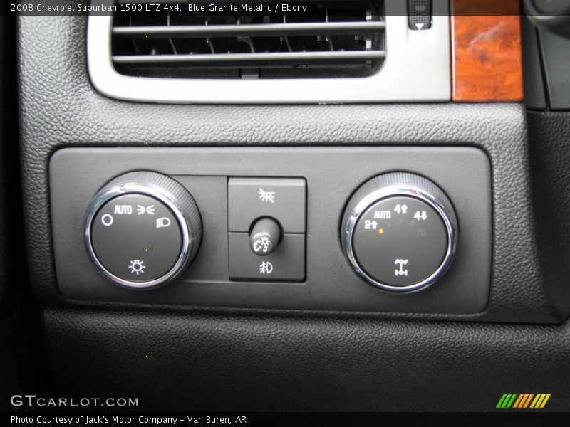 Blue Granite Metallic / Ebony 2008 Chevrolet Suburban 1500 LTZ 4x4