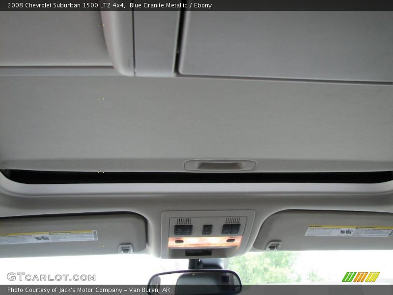 Blue Granite Metallic / Ebony 2008 Chevrolet Suburban 1500 LTZ 4x4