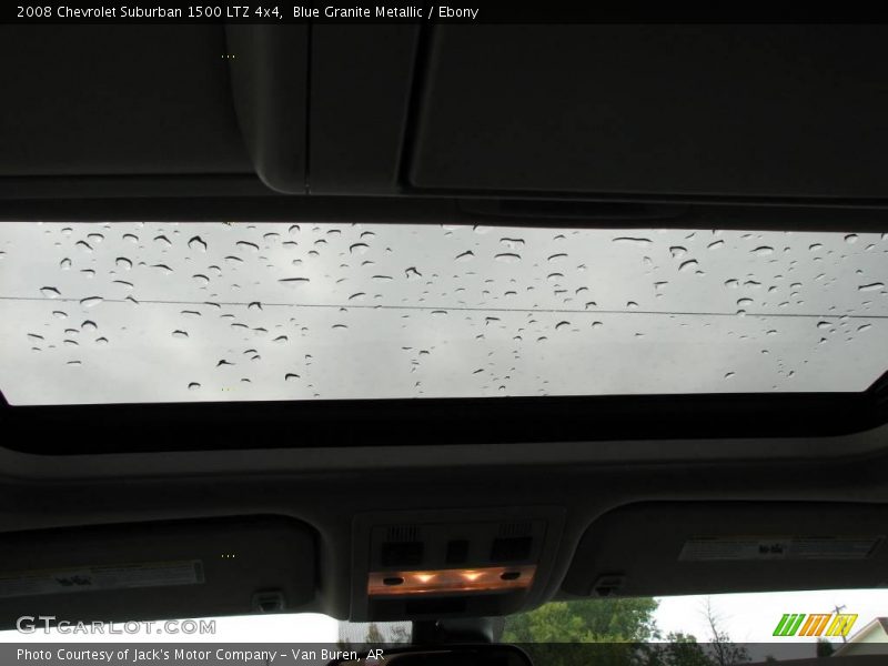 Blue Granite Metallic / Ebony 2008 Chevrolet Suburban 1500 LTZ 4x4