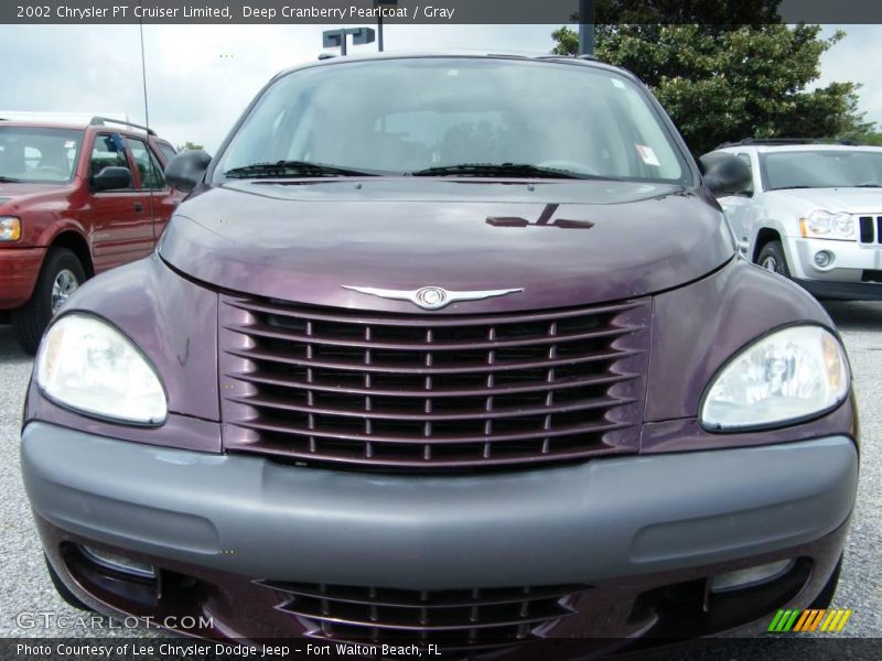 Deep Cranberry Pearlcoat / Gray 2002 Chrysler PT Cruiser Limited
