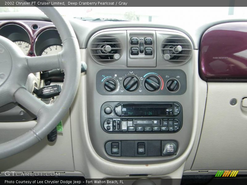 Deep Cranberry Pearlcoat / Gray 2002 Chrysler PT Cruiser Limited