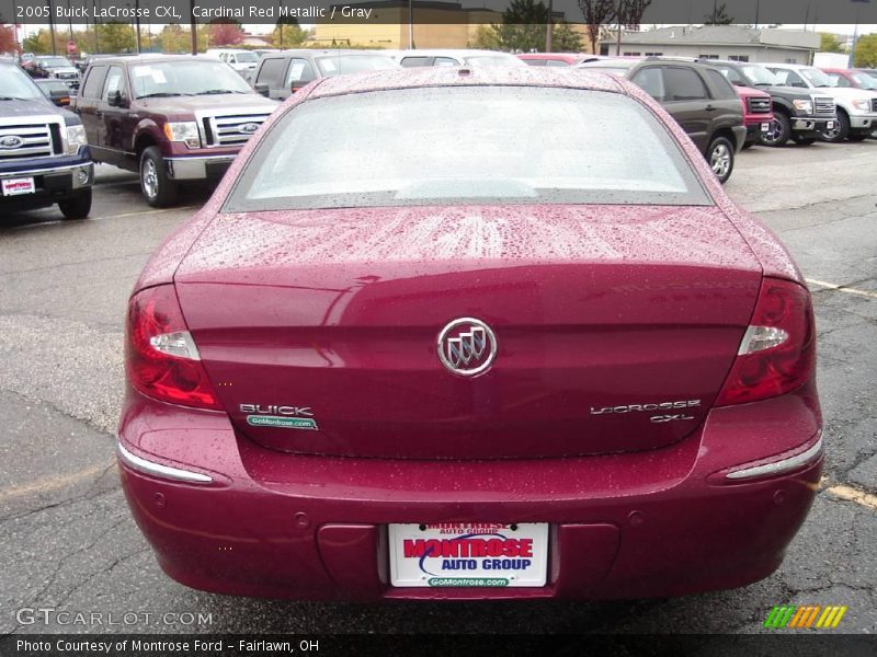 Cardinal Red Metallic / Gray 2005 Buick LaCrosse CXL