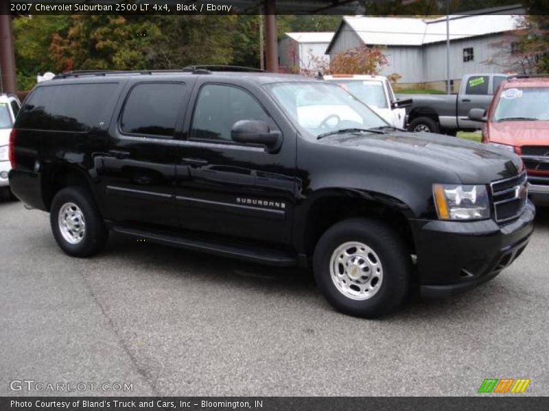 Black / Ebony 2007 Chevrolet Suburban 2500 LT 4x4