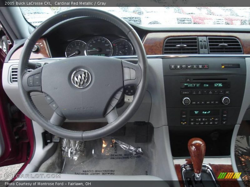 Cardinal Red Metallic / Gray 2005 Buick LaCrosse CXL