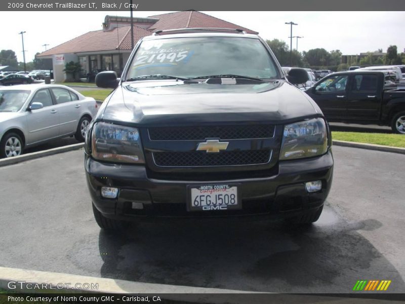Black / Gray 2009 Chevrolet TrailBlazer LT