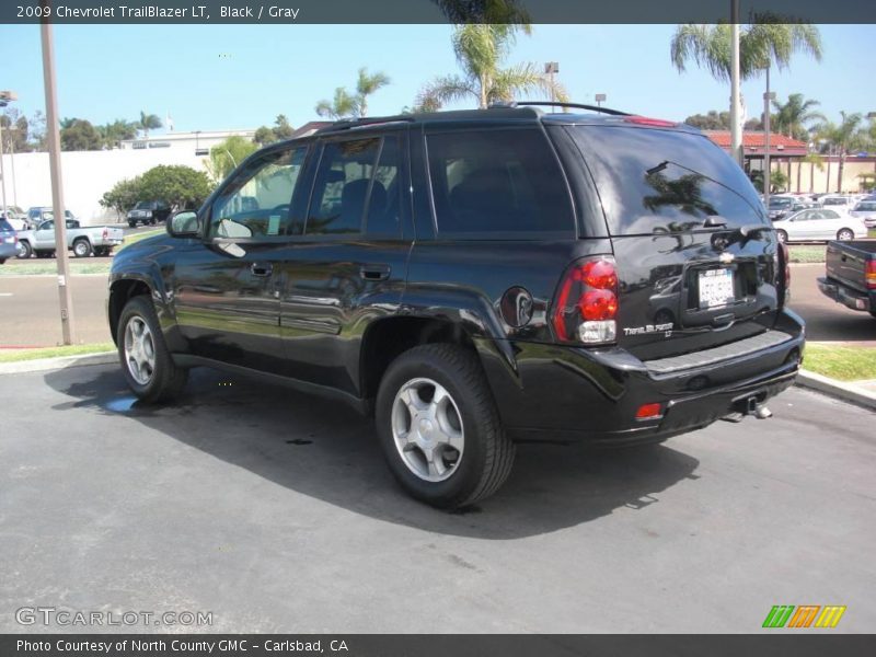 Black / Gray 2009 Chevrolet TrailBlazer LT