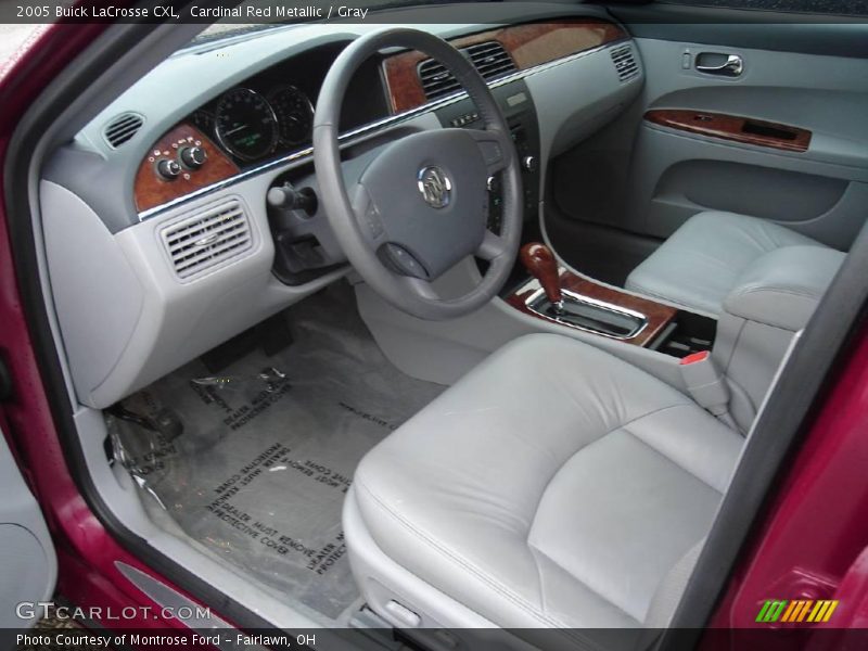 Cardinal Red Metallic / Gray 2005 Buick LaCrosse CXL