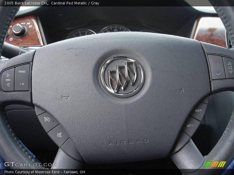Cardinal Red Metallic / Gray 2005 Buick LaCrosse CXL